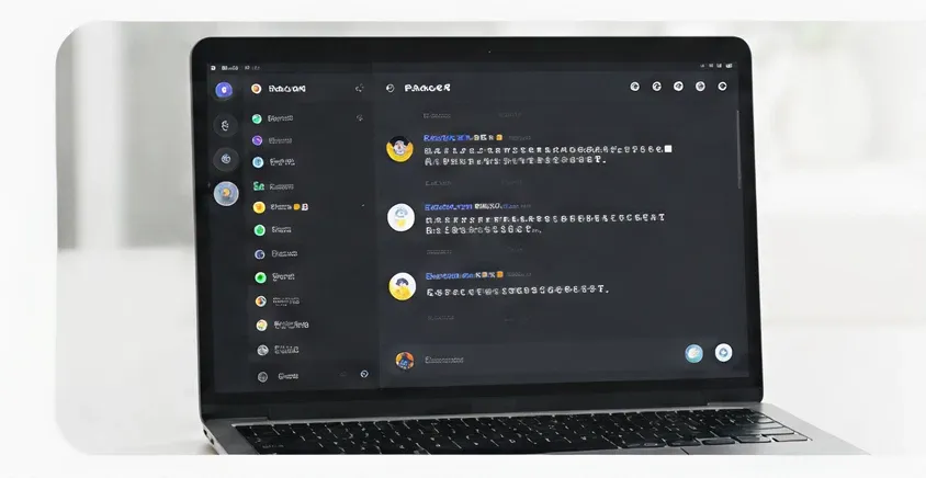 Discordのコミュニティチャンネルでクリエイター同士が交流する画面のイメージ